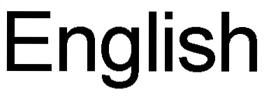 Icon: English
